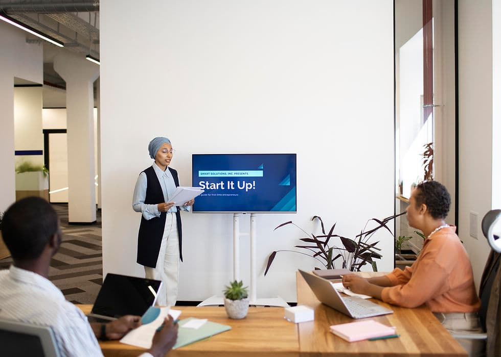 Public Sector Training — presentation and leadership